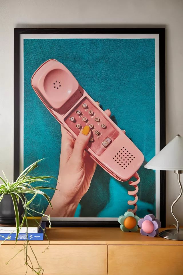 Laura Murray Telephone I Art Print | Urban Outfitters (US and RoW)
