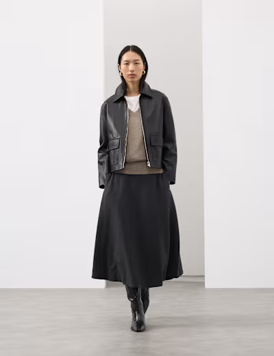 Pure Cashmere Crew Neck Relaxed Jumper | Marks & Spencer (UK)