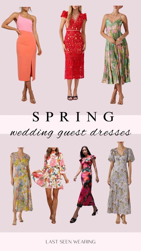 Spring Wedding Guest Dresses
#floraldress #springdress 

#LTKstyletip #LTKwedding