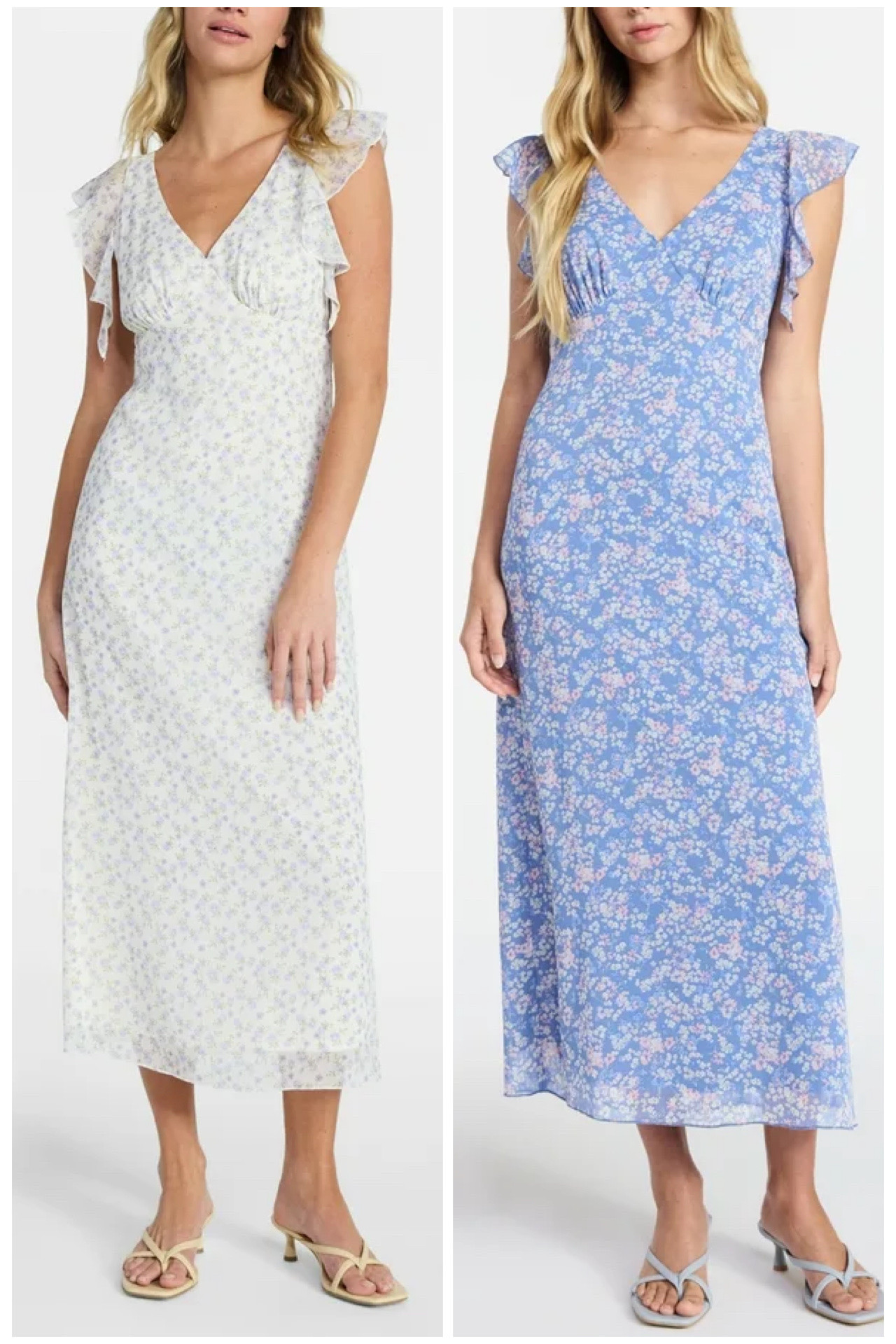 Walmart new arrival floral midi dress 

#LTKootd