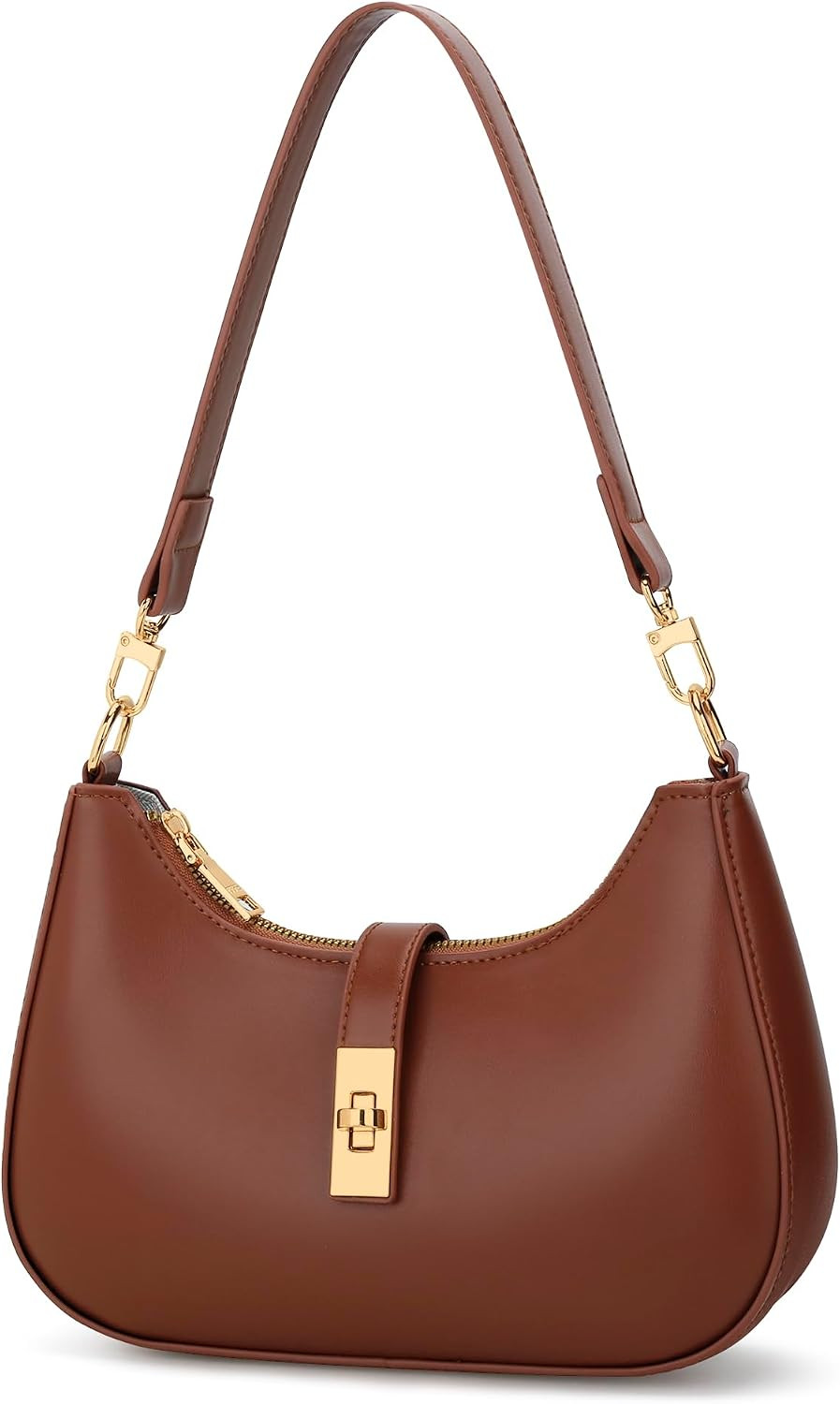 KKXIU Shoulder Bag for Women Cute Hobo Vegan Leather Handbag | Amazon (US)