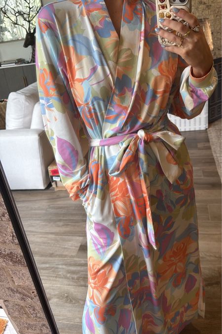 April top items!! My favorite spring robe from masongrey! 
