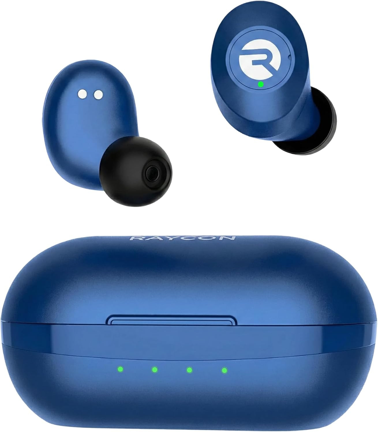 Raycon Everyday Bluetooth Wireless Earbuds with Microphone - Active Noise Cancelling, Sweat & Water-Resistant Earphones, Ear Buds Wireless Bluetooth (Blue) | Amazon (US)