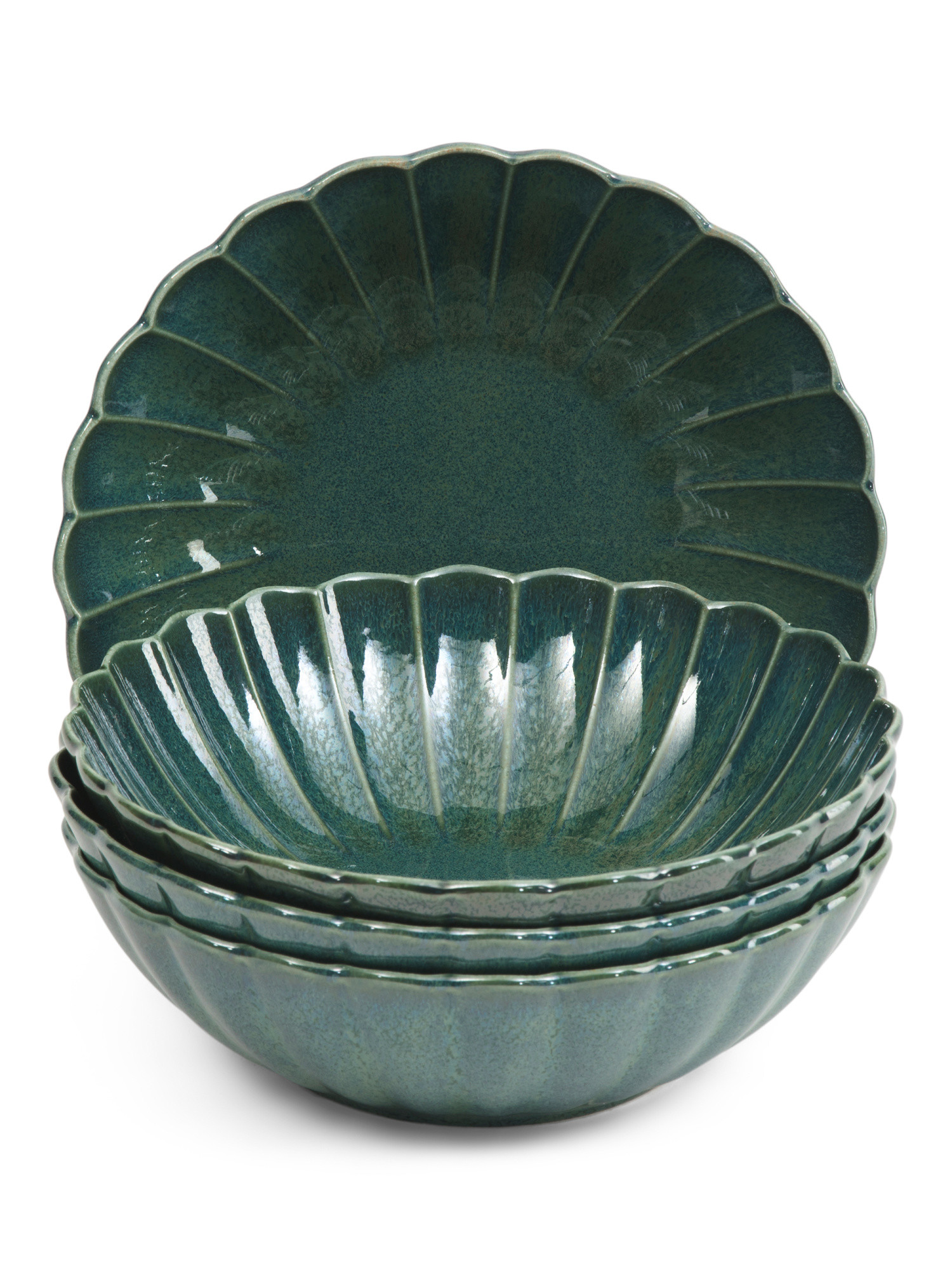 Set Of 4 Scalloped Pasta Bowls | Kitchen & Dining Room | Marshalls | Marshalls