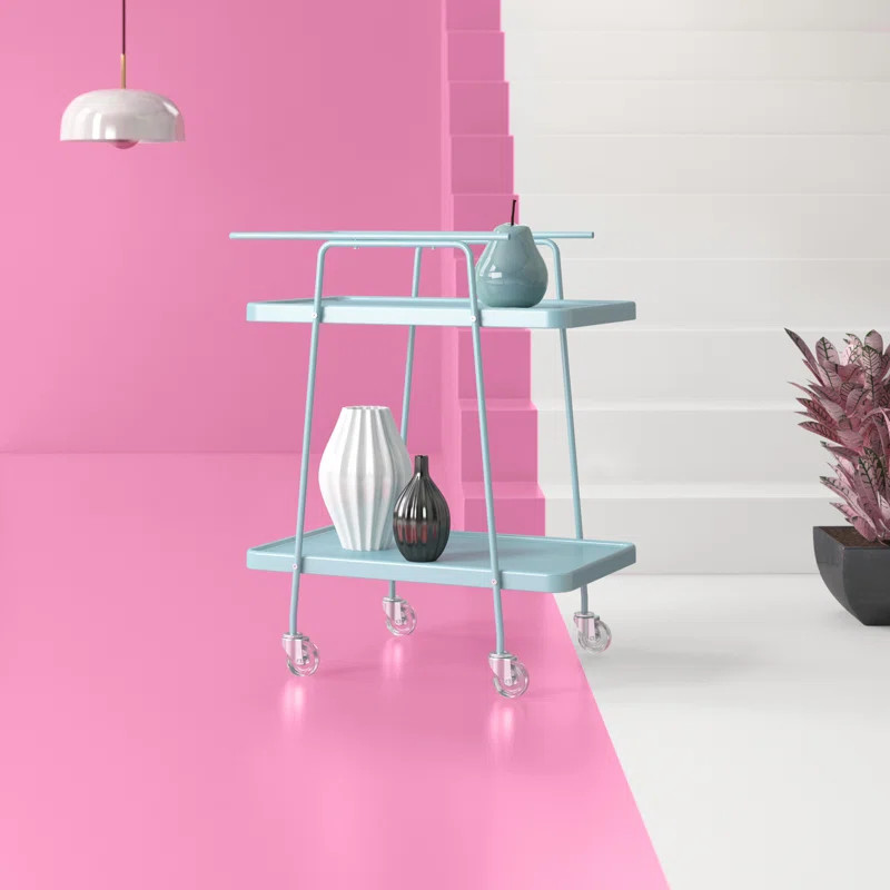 Authentic Metal Bar Cart | Wayfair North America