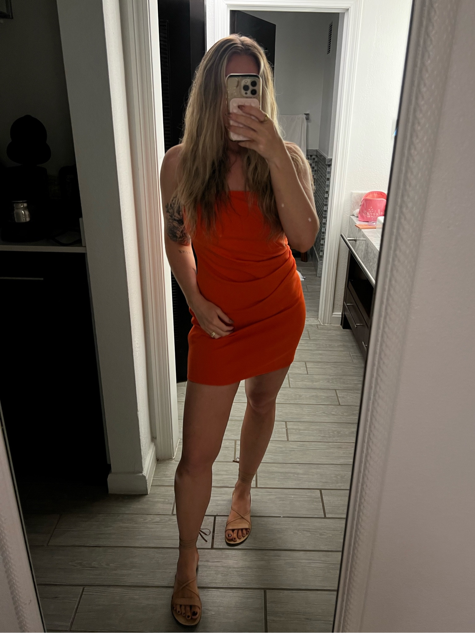 cutest dress for a dinner on the beach 🧡 wearing a size medium 

#LTKmidsize #LTKtravel #LTKfindsunder50