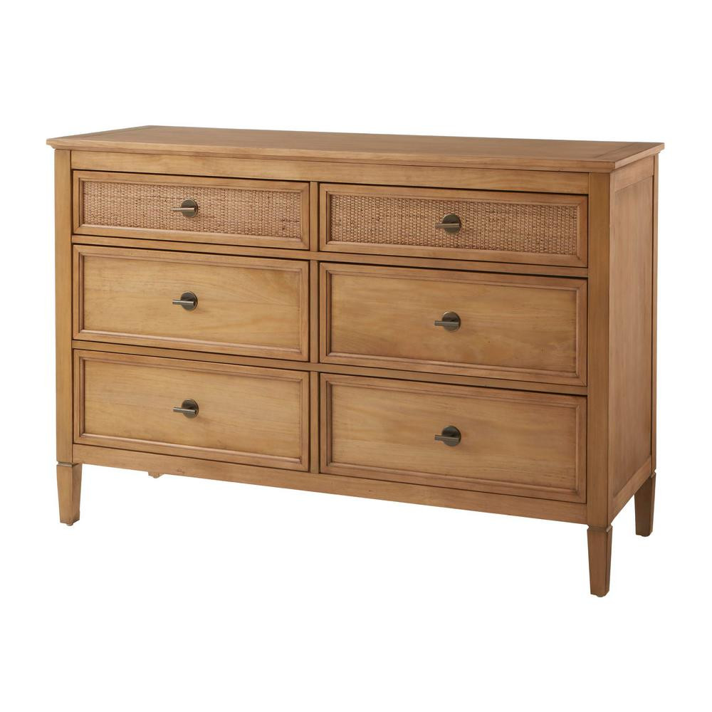 Marsden Patina Finish 6 Drawer Dresser (54 in W. X 36 in H.) | The Home Depot