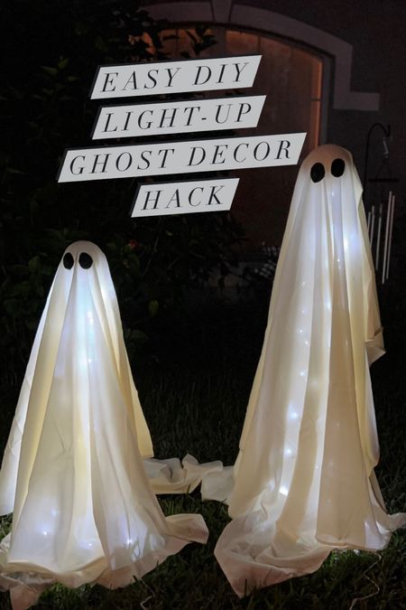 Easy DIY ghost decorations that double as Christmas decor after! See the how-to reel on my Insta or TikTok. 



#LTKHalloween #LTKhome #LTKHoliday