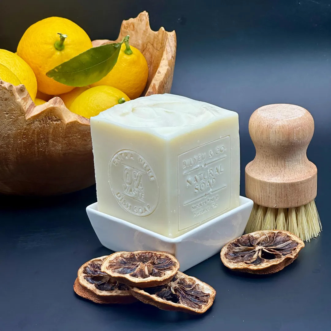 11 oz. LIGHTLY LEMON Solid Utility Dish Soap: No Synthetics, Palm-Free, Vegan | Etsy (US)