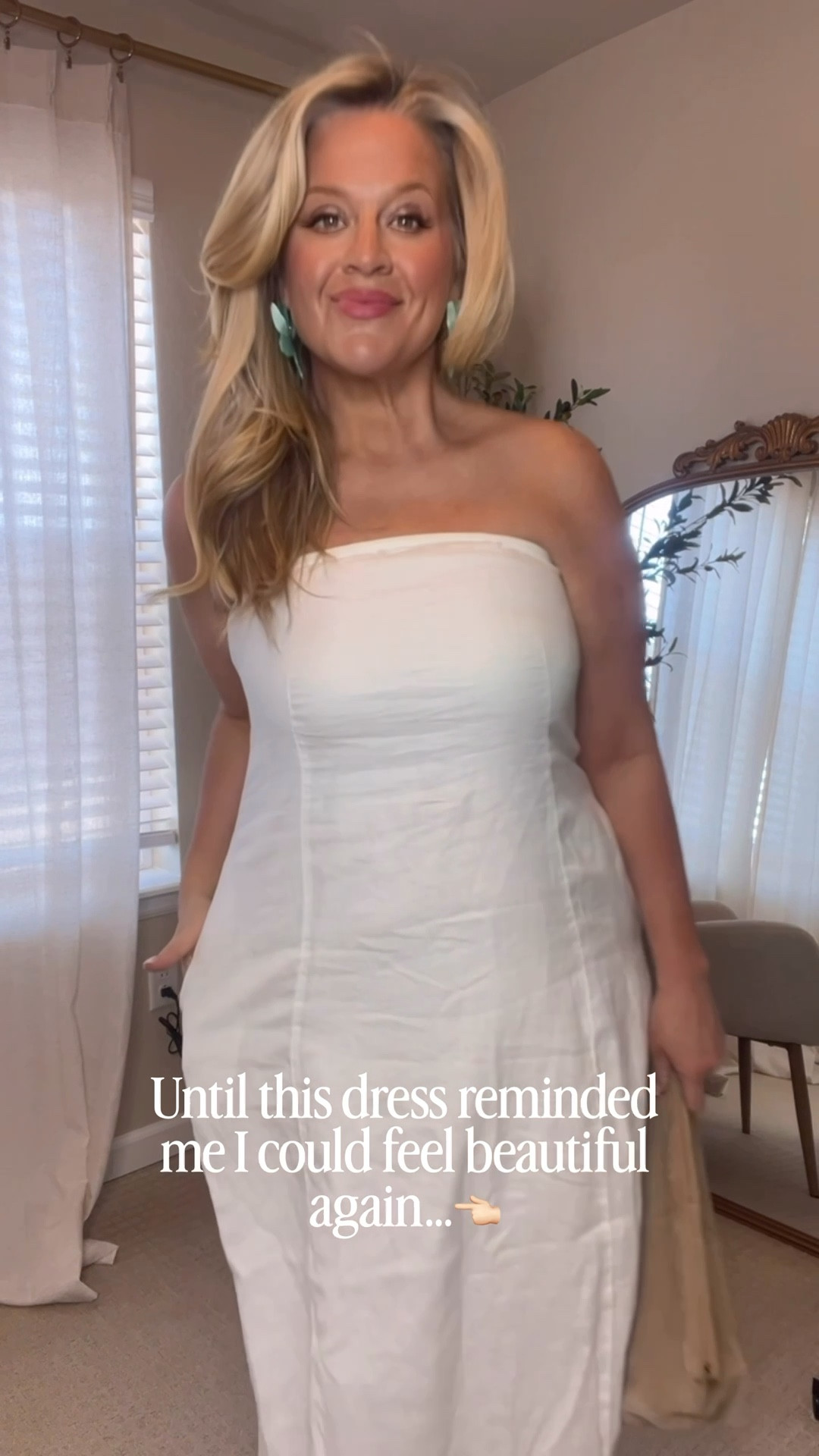  ✨Tap the bell, save and ❤️ for over 40 fashion, midlife style, midsize fashion and luxury looks for less. 

We’re not gaining belly weight for no reason…
we’ve just been told the wrong reason.

What worked in our 30s stops working.
Not because we failed…
and not because of a lack of willpower…

…but because our hormones changed the pattern.

Estrogen shifts.
Cortisol rises.
Fat storage moves to the abdomen.

And somehow we were supposed to figure that out on our own?

We are not crazy.
And we are definitely not alone.

And this is exactly why this dress works.

The structure through the top lifts the eye.
The fabric skims instead of clings.
The shape creates balance without forcing anything.

It’s not about hiding anything…
it’s about working with where our body is now.

Did you think it was just you? 🤍

Follow my LTK @Over40andmidlife on the @shop.LTK app to view this post and get my exclusive app-only content!

#liketkit #LTKPlusSize #LTKOver40 #LTKMidsize
@shop.ltk
https://liketk.it/69zsb