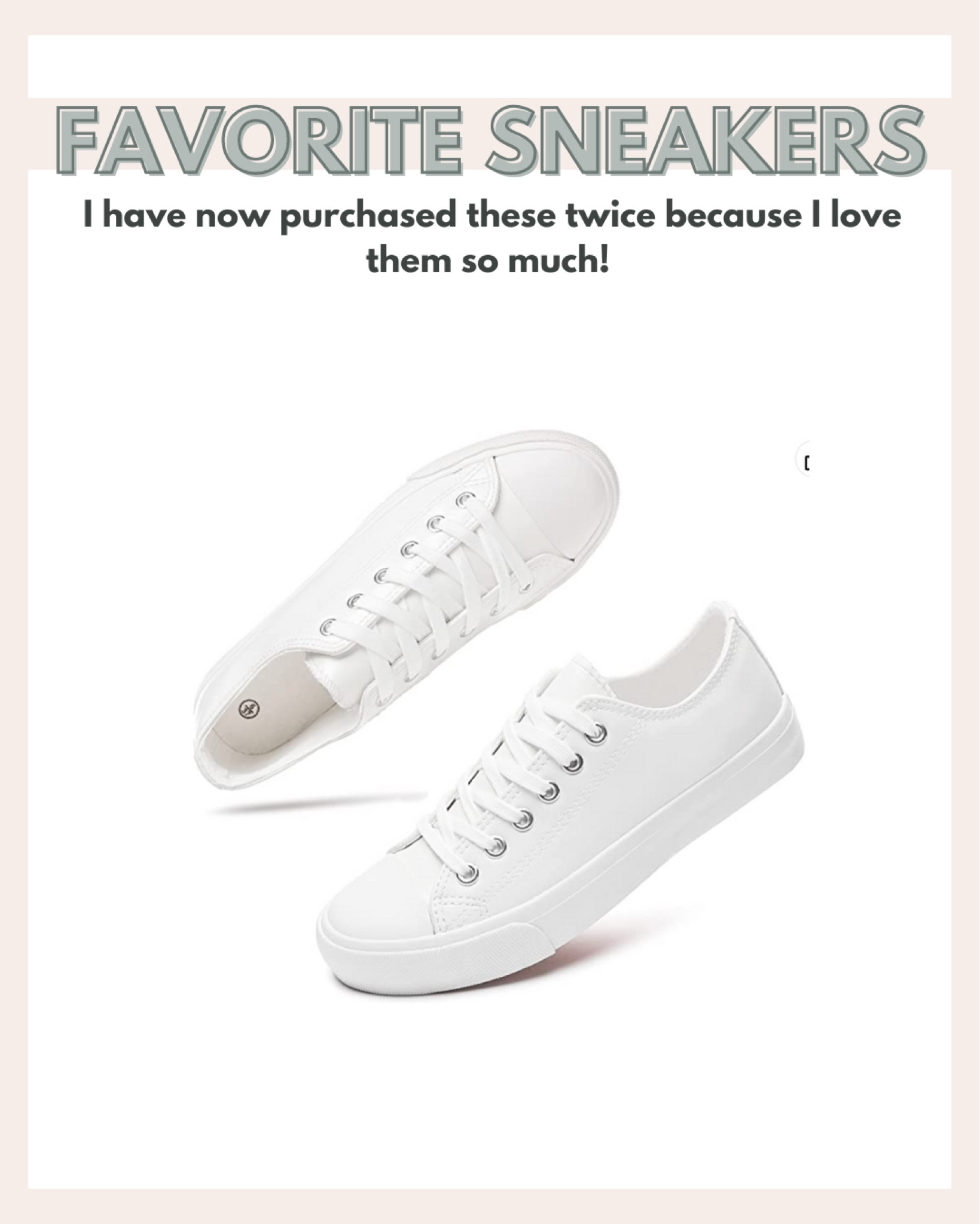 These are my favorite white tennis shoes. I have bought them twice now and they are on sale for Amazon prime day.

#LTKFind #LTKFitness #LTKxPrimeDay