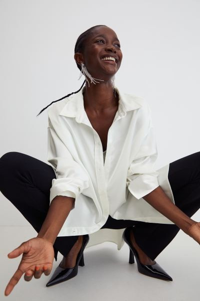 Wide blouse | H&M (UK, MY, IN, SG, PH, TW, HK)