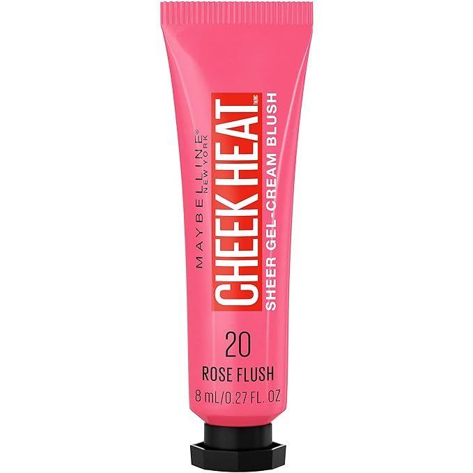 Maybelline Cheek Heat Gel-Cream Blush, lightweight, Breathable Feel, Sheer Flush Of Color, Natura... | Amazon (US)