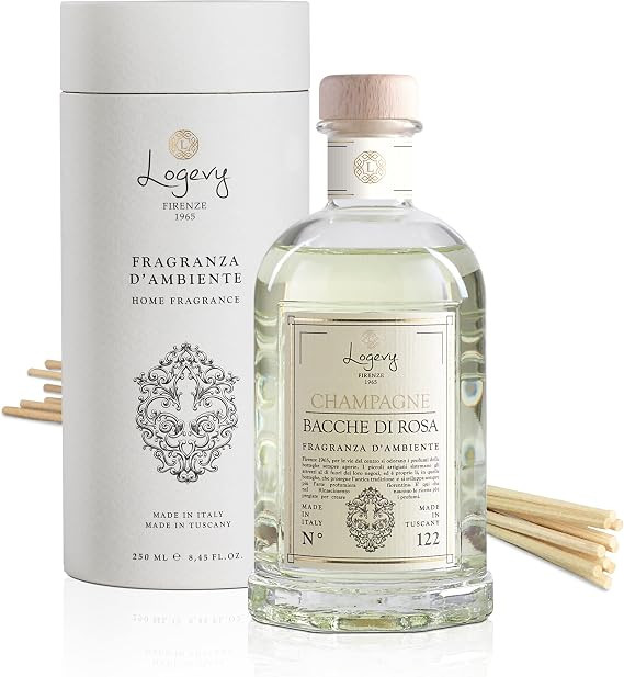 Logevy Firenze 1965 Champagne e Bacche di Rosa – Champagne and Rose Berries Luxury Home Fragran... | Amazon (US)