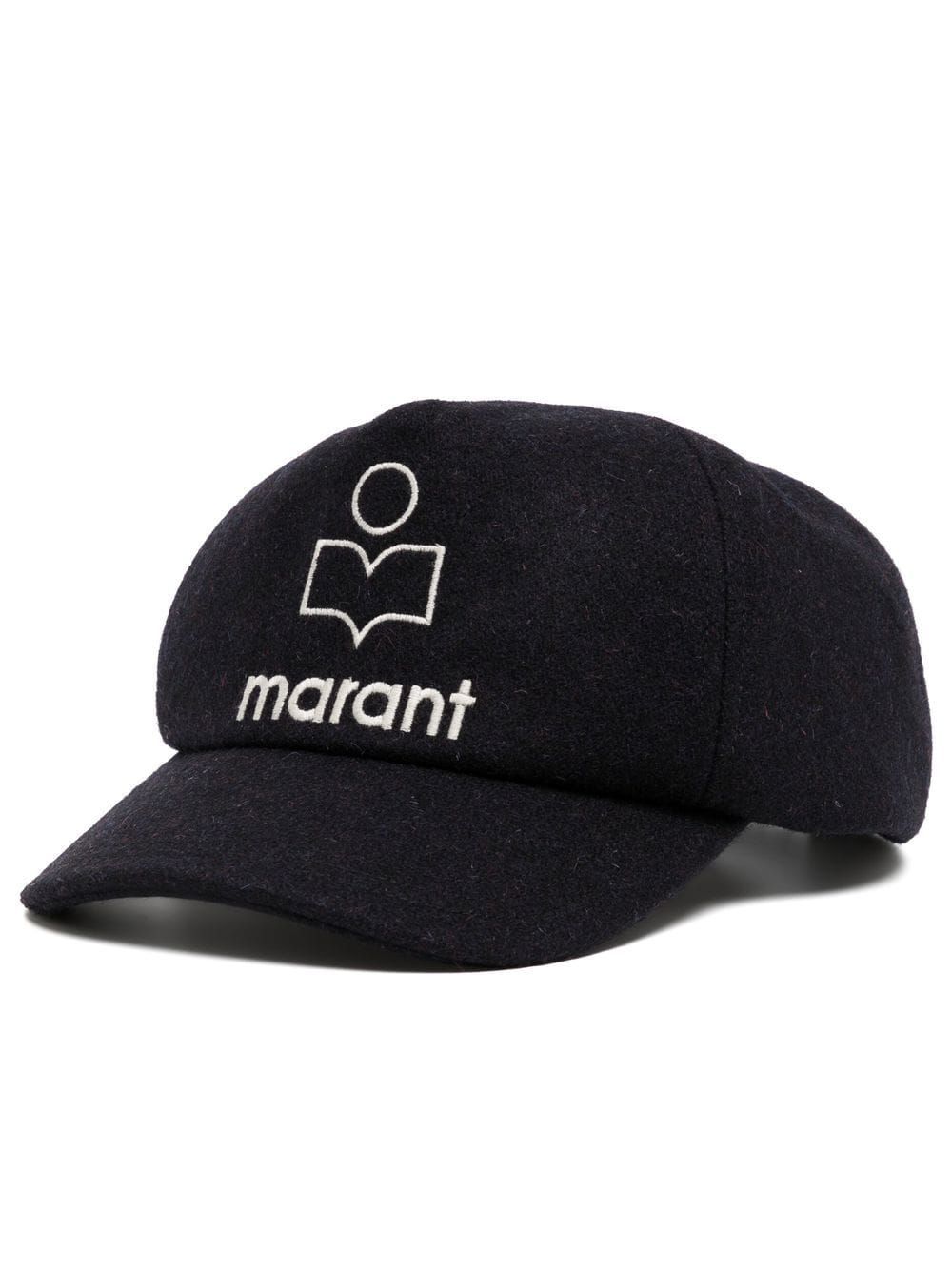 Isabel Marant Tyron Embroidered Logo Cap - Farfetch | Farfetch Global