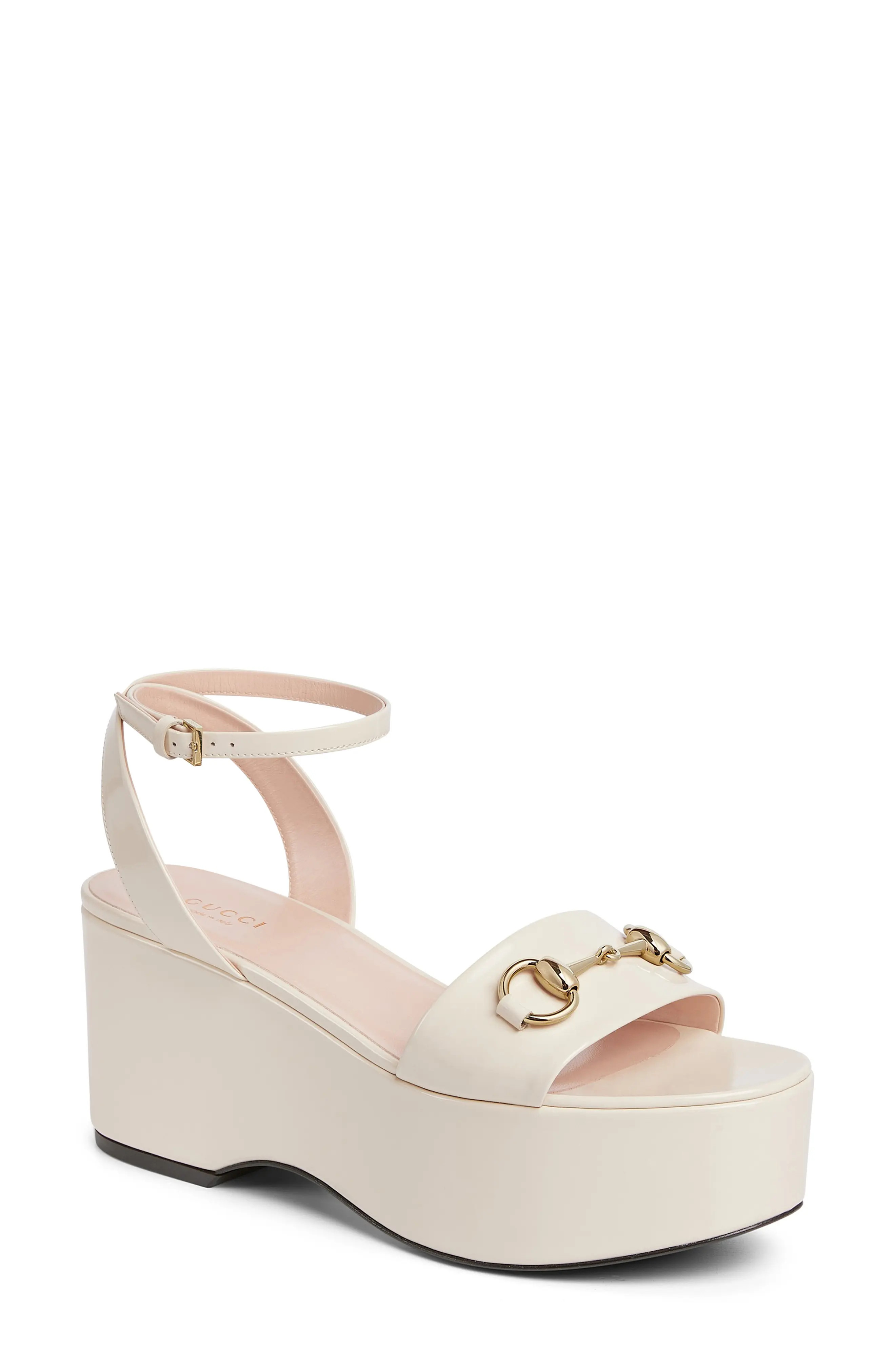 Lady Horsebit Platform Sandal (Women) | Nordstrom | Nordstrom