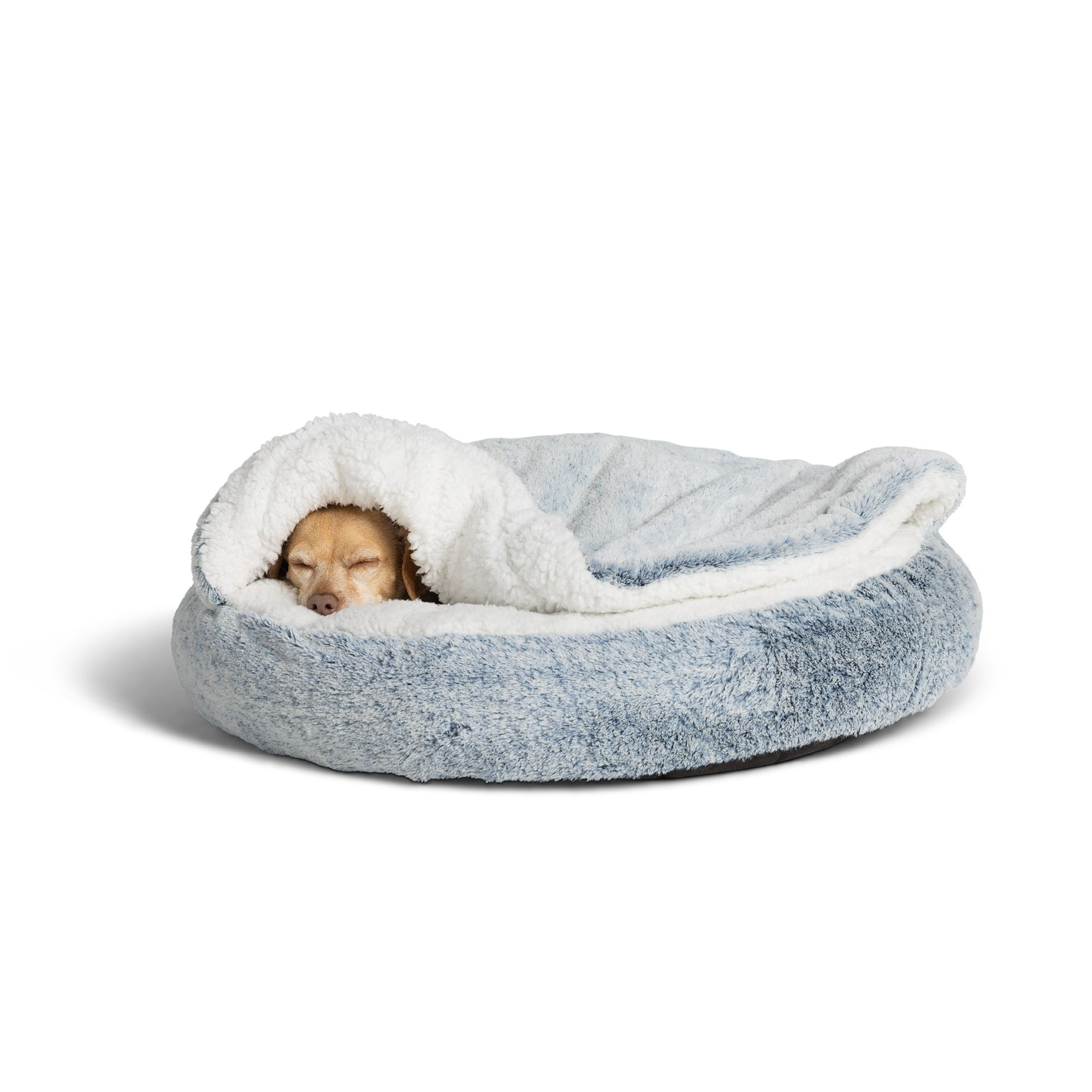 Top Paw® Faux Fur Snuggler Dog Bed | PetSmart