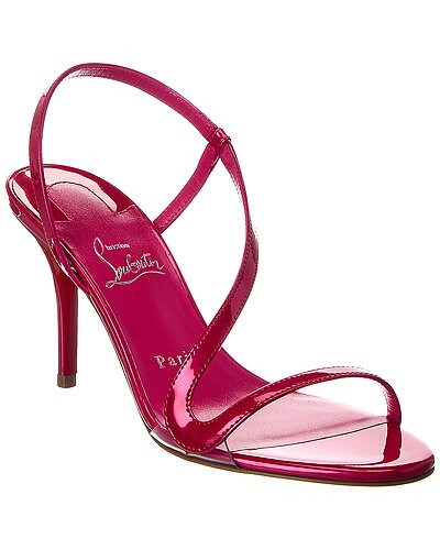 Rosa Z 80 Patent & Vinyl Sandal | Gilt & Gilt City