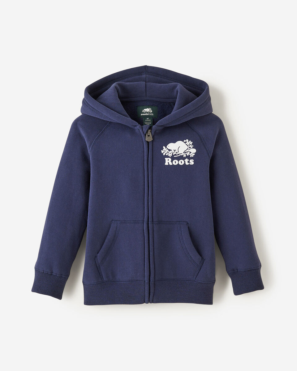 Toddler Organic Original Full Zip Hoodie | Roots (CA)