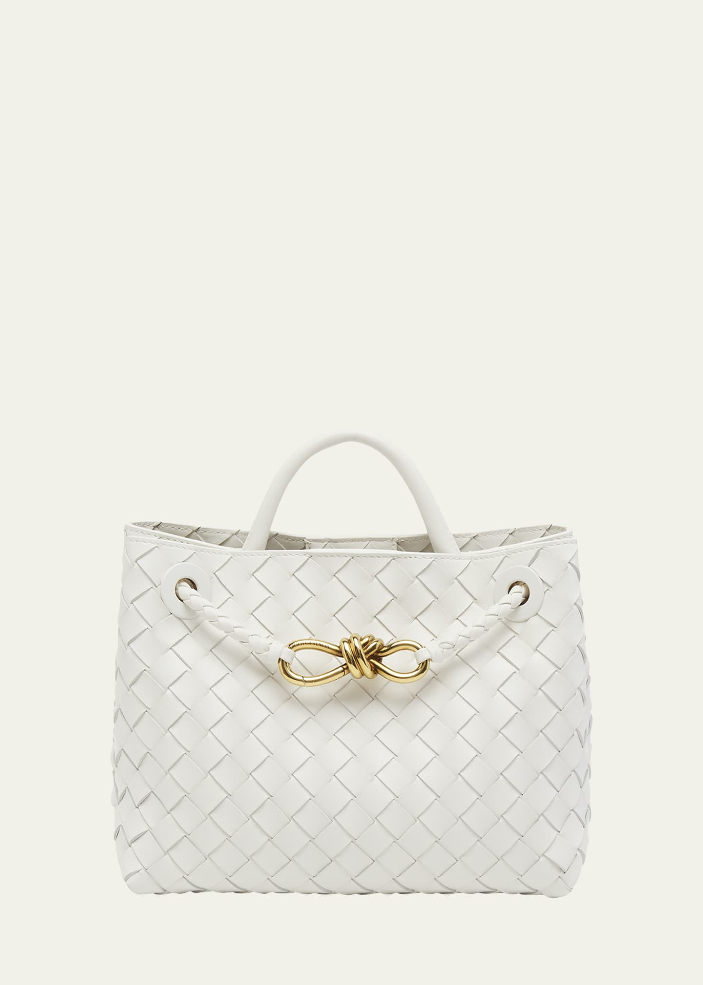 Bottega Veneta Andiamo Small Leather Top-Handle Bag | Bergdorf Goodman