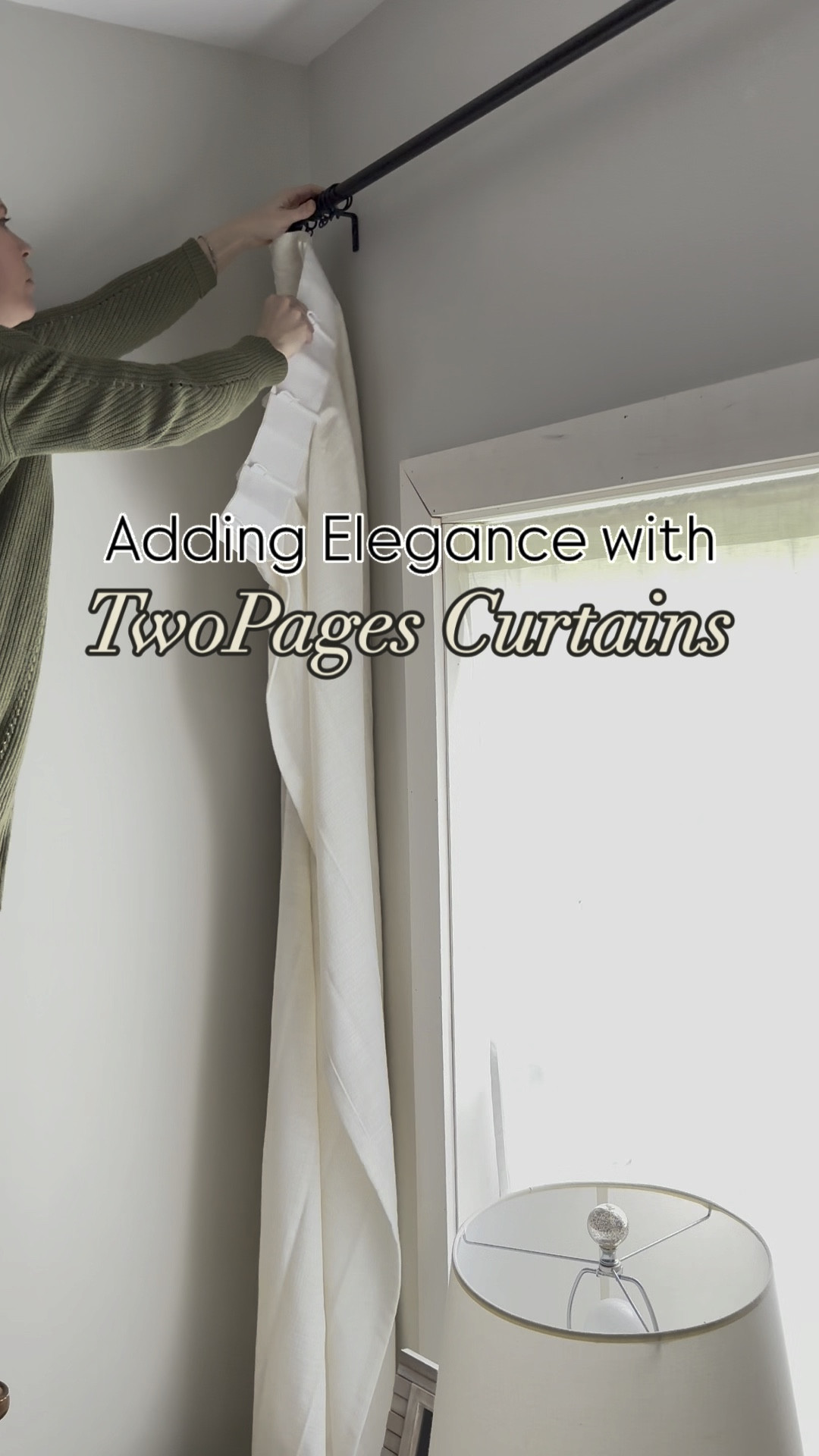 I never could have imagined what a difference just adding CURTAINS would make in my room. I mean I knew it would be an improvement but my brain wasn’t ready for how elegant these {gifted} curtains from @twopagescurtains  instantly made my room feel.  From drab to fab in just a matter of minutes! 

If you are needing curtains, I highly recommend TwoPages! Code BRITTANYMARTIN will even get you 15% off your order! I promise these curtains are worth it!

Hit the ❤️ to show some love and tell me below what style your bedroom is!

#LTKVideo #LTKHome