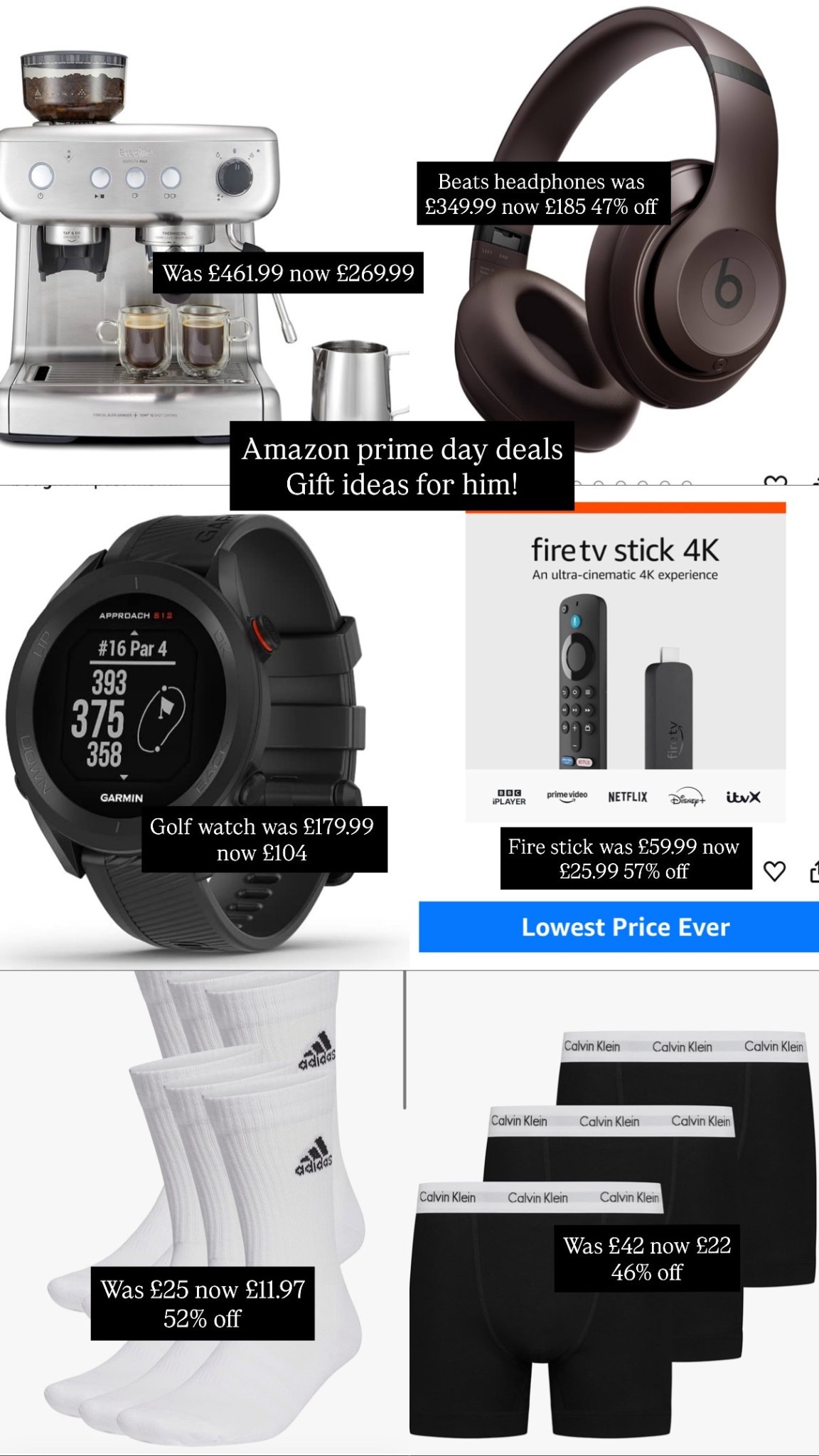 Gifts for him - Amazon prime day deals! 



#LTKxAmazon