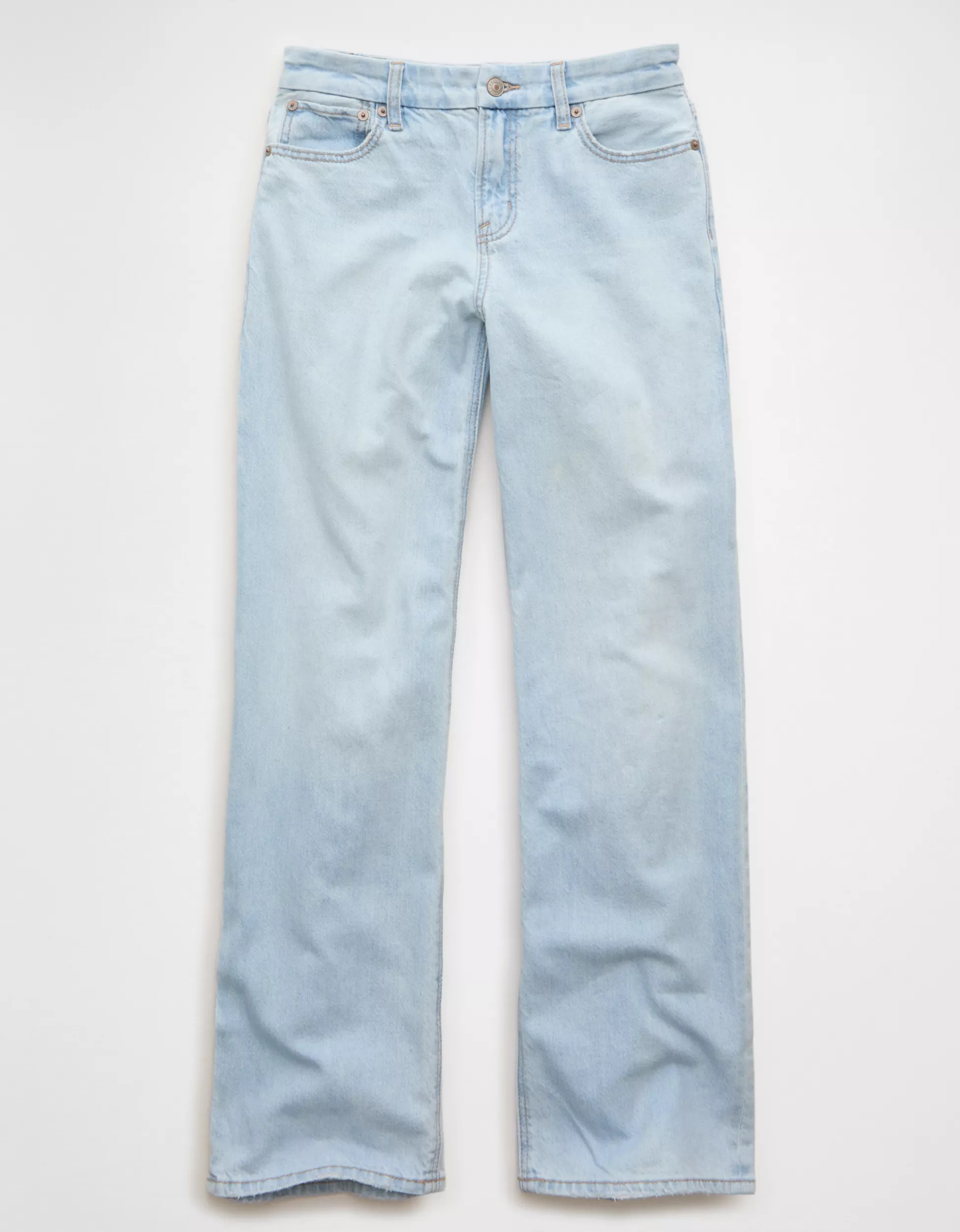 AE Strigid Curvy High-Waisted Stovepipe Jean | American Eagle Outfitters (US & CA)