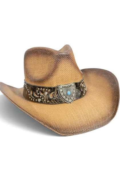 On the Road Taupe Western Cowboy Hat | The Willow Tree
