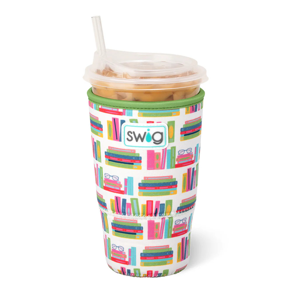 Book Club Large Iced Cup Coolie | Swig Life