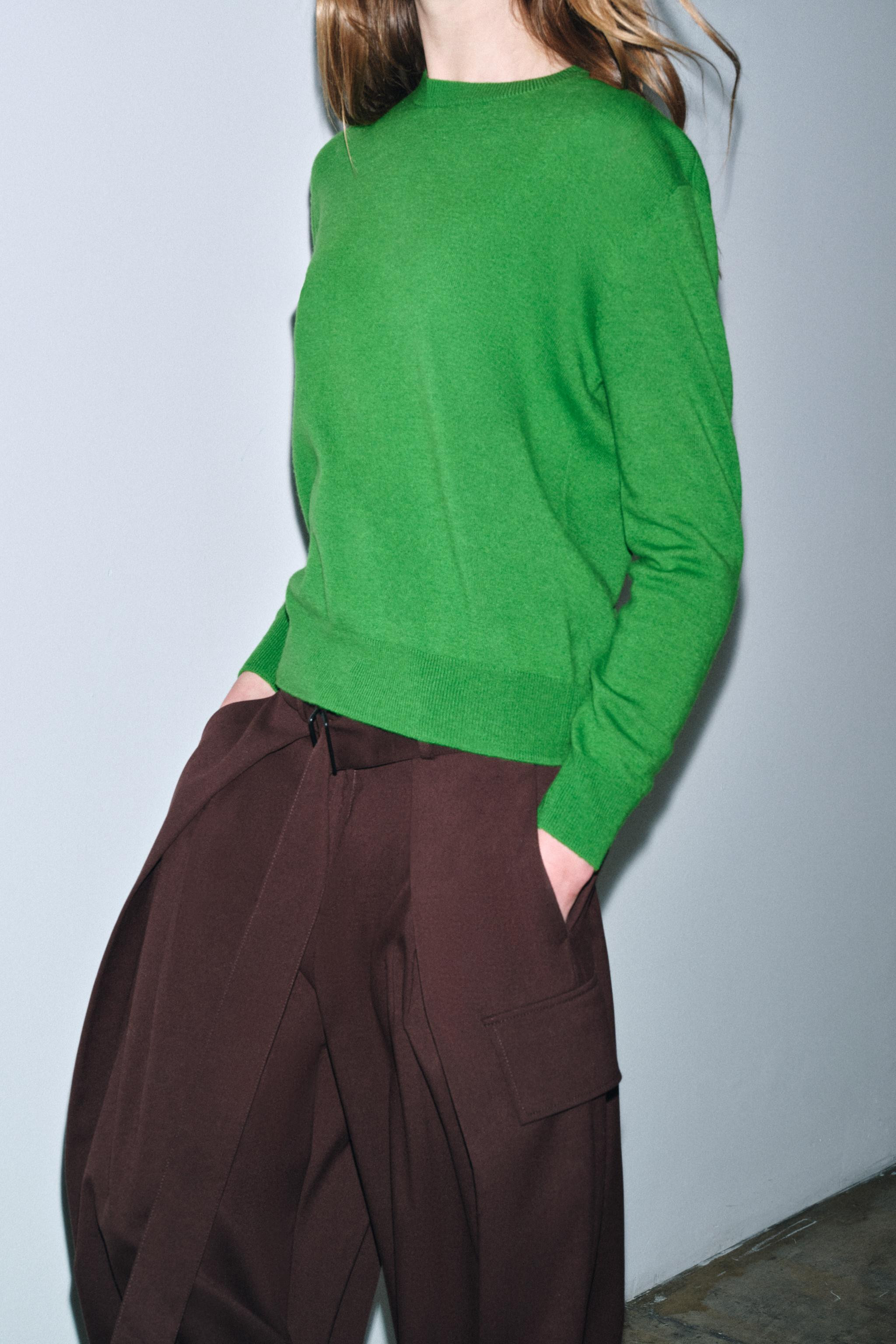 EXTRA SOFT 100% WOOL JUMPER | Zara UK