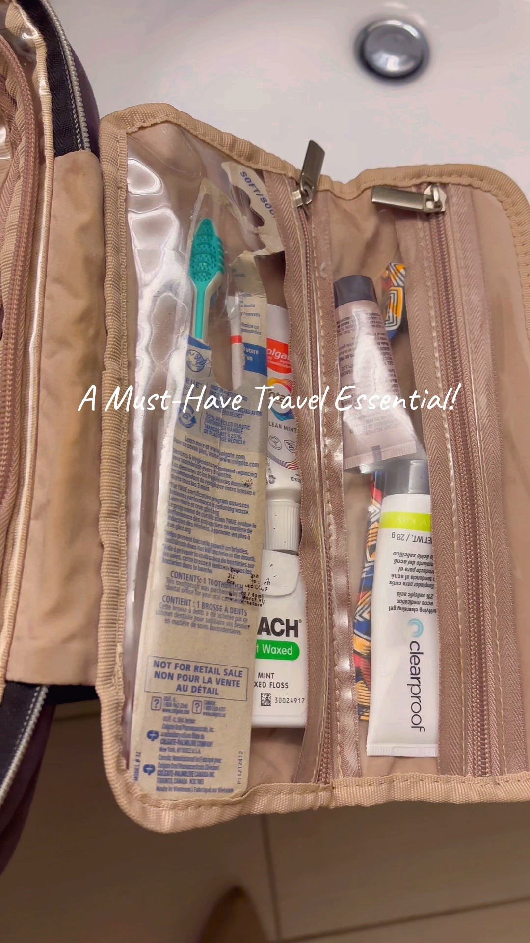 A must-have travel essential is a decent size toiletry bag. This one packs a lot or a little and fits easily in luggage. Large toiletry bag, hanging toiletry bag, travel essentials, Amazon finds. 

#LTKGiftGuide #LTKOver40 #LTKTravel