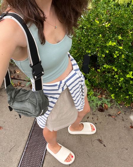 Mixing shades of blue & green. Everything I’m wearing is #sustainable except for the sandals 🌱 #sustainablestyle #ootd

#LTKstyletip #LTKSeasonal #LTKxNSale