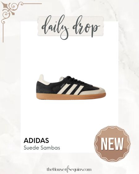 SELLOUT RISK!  Suede Adidas sambas