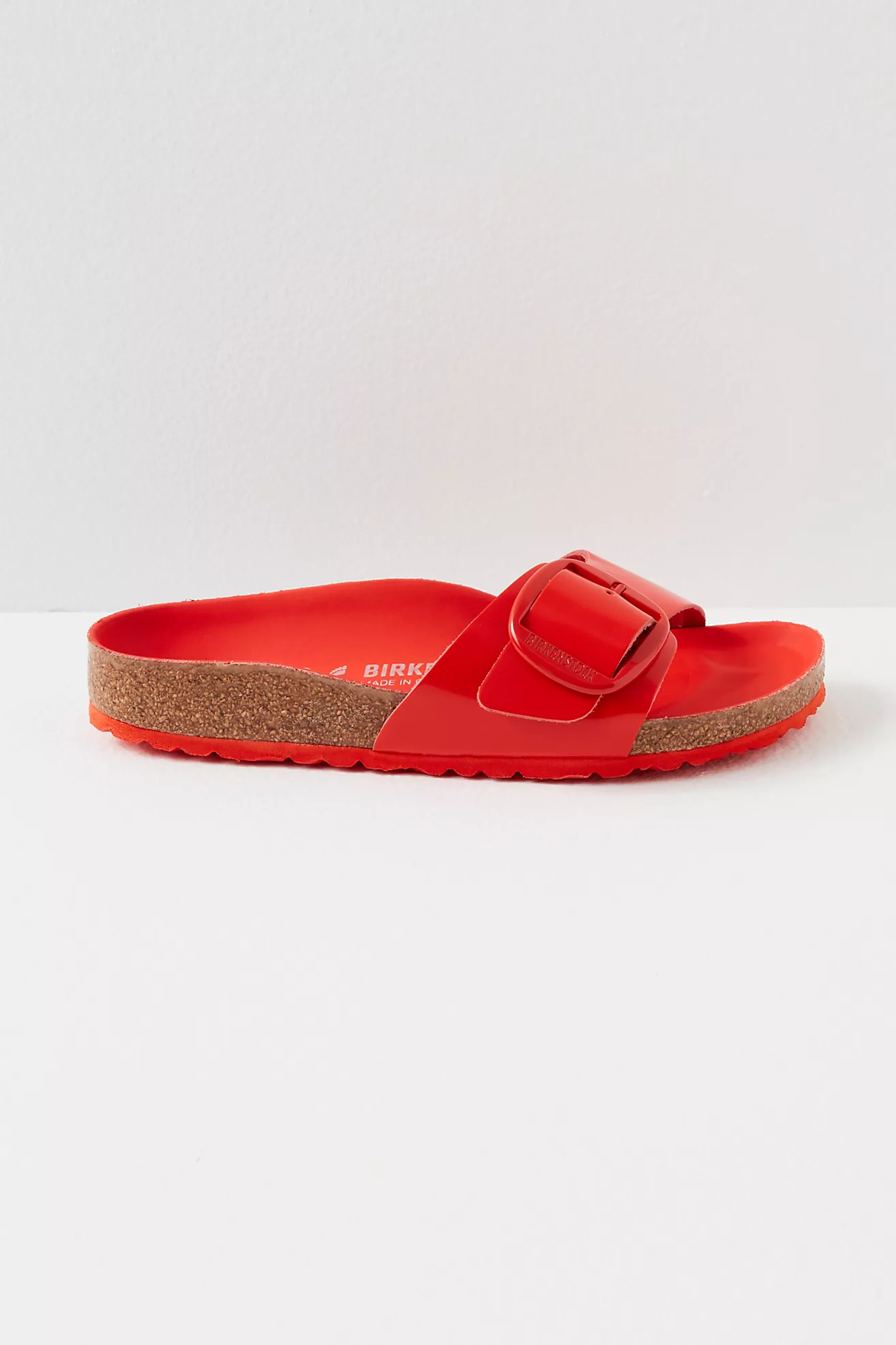 Madrid Big Buckle High Shine Birkenstock | Free People (Global - UK&FR Excluded)