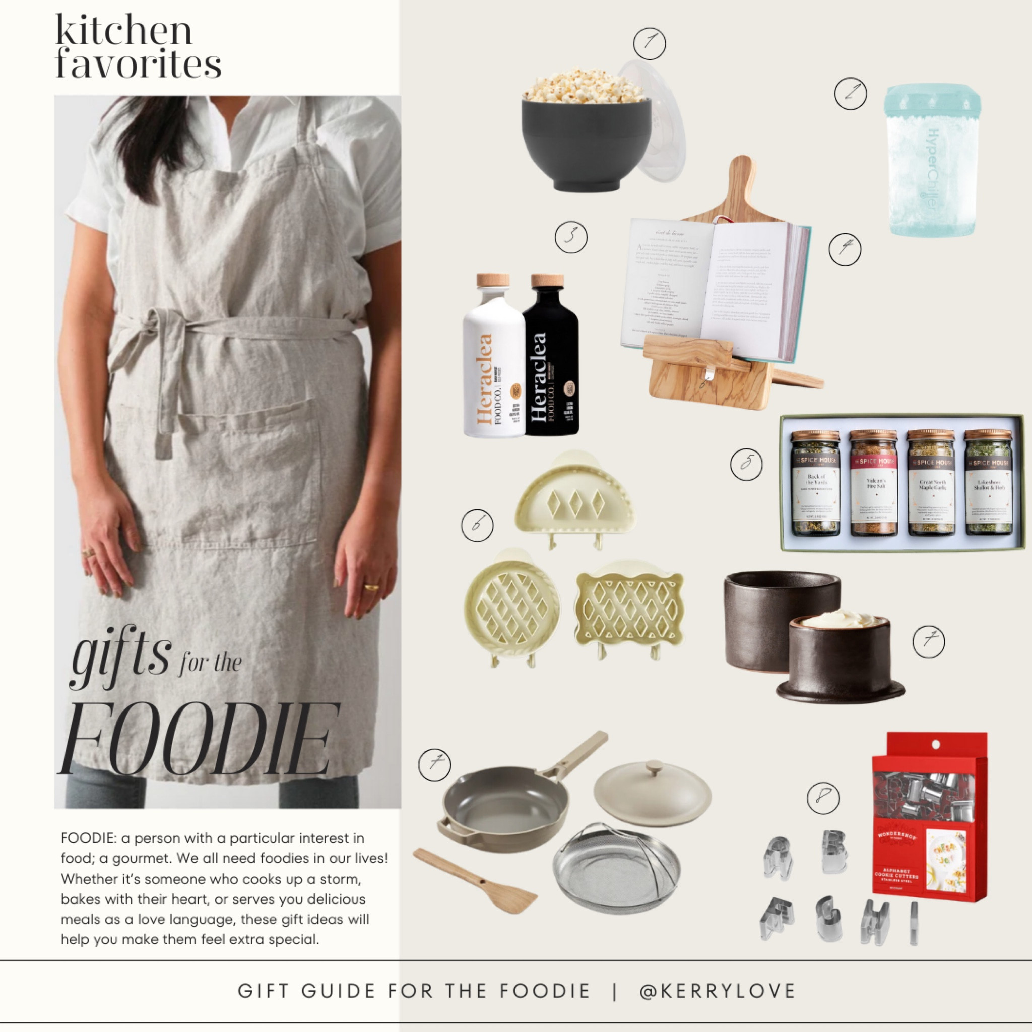 Gift guide for the foodie in your life! 

#LTKHoliday #LTKGiftGuide