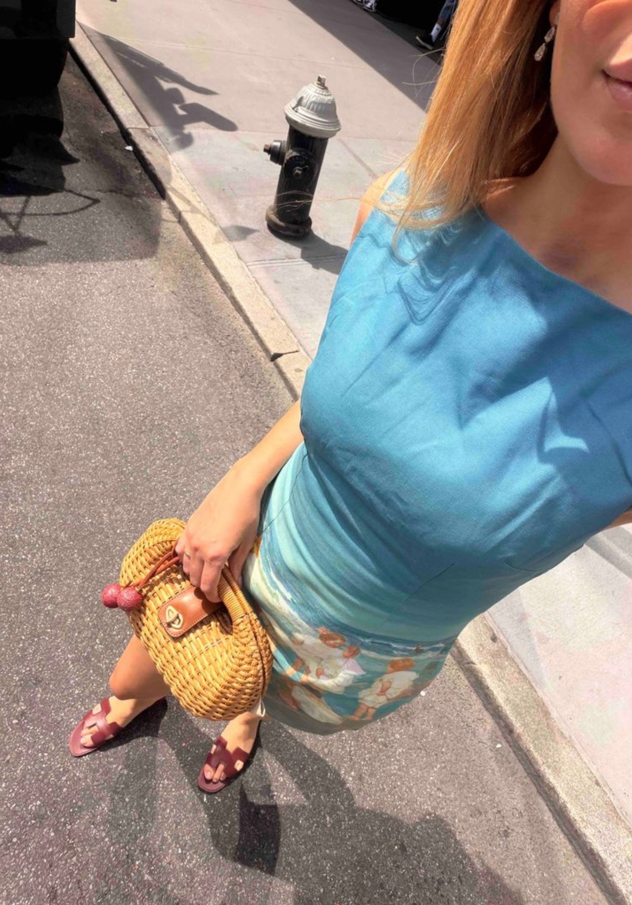 Southampton days for the Studio Mayfair work trip. ☀️ I wore the Holiday At Sea Dress from Yellow The Label, paired with my Hermès Epsom Oran Sandals in Rouge H and the Lydia Crossbody in Toasted from Revolve—such an effortless combination that's comfortable, timeless, and perfect for summer. 

 #LTKootd #LTKBeauty #LTKTravel