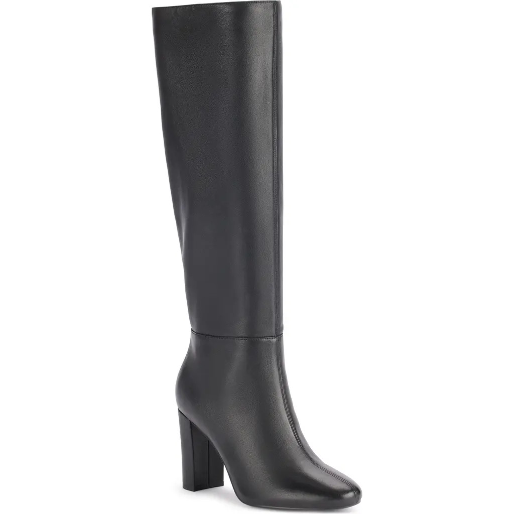 KARL LAGERFELD PARIS Vani Knee High Boot in Black at Nordstrom Rack, Size 7.5 | Nordstrom Rack