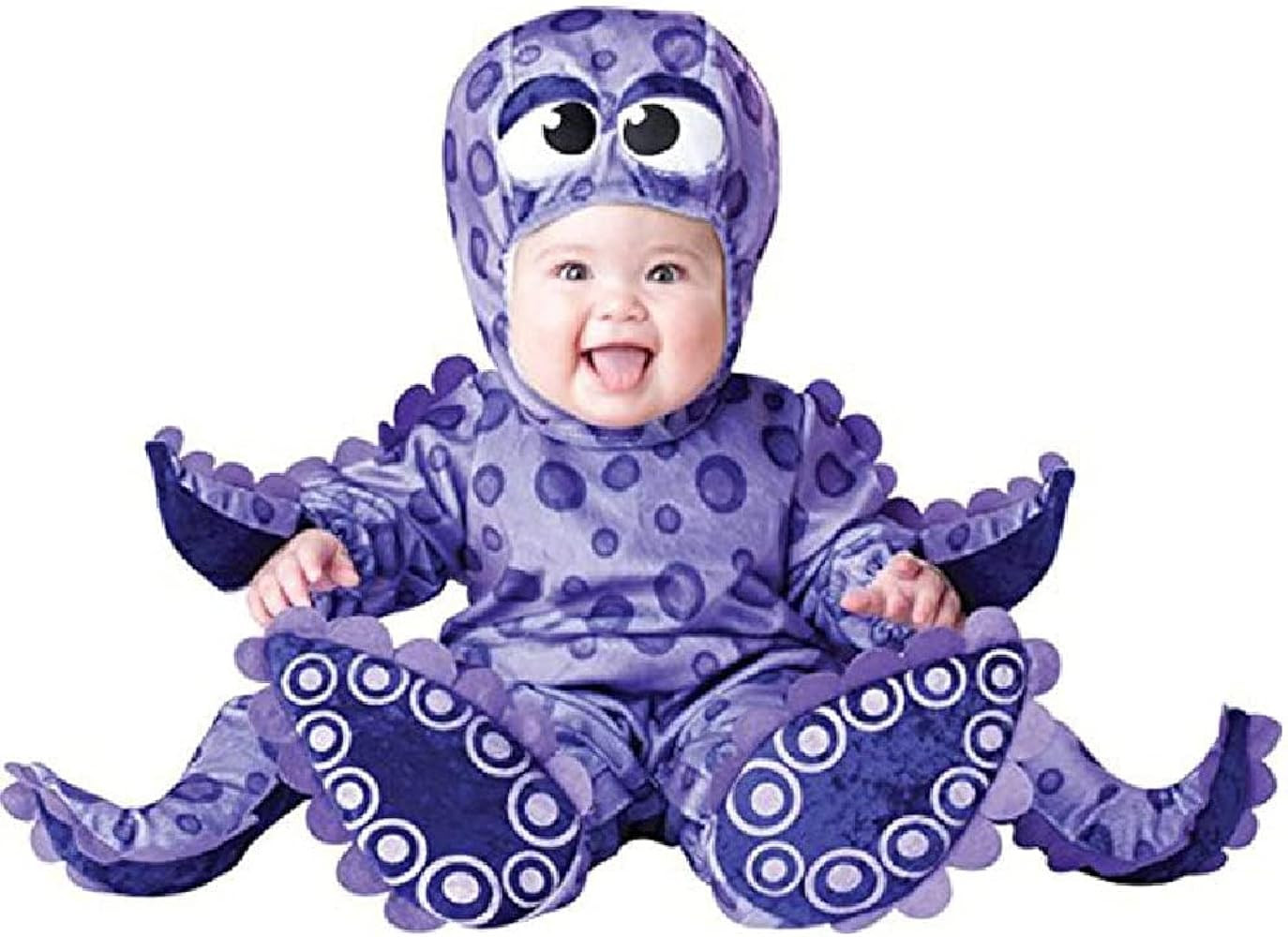 Halloween 3-24M Animal Octopus Baby Toddler Funny Costume Cosplay Romper | Amazon (US)