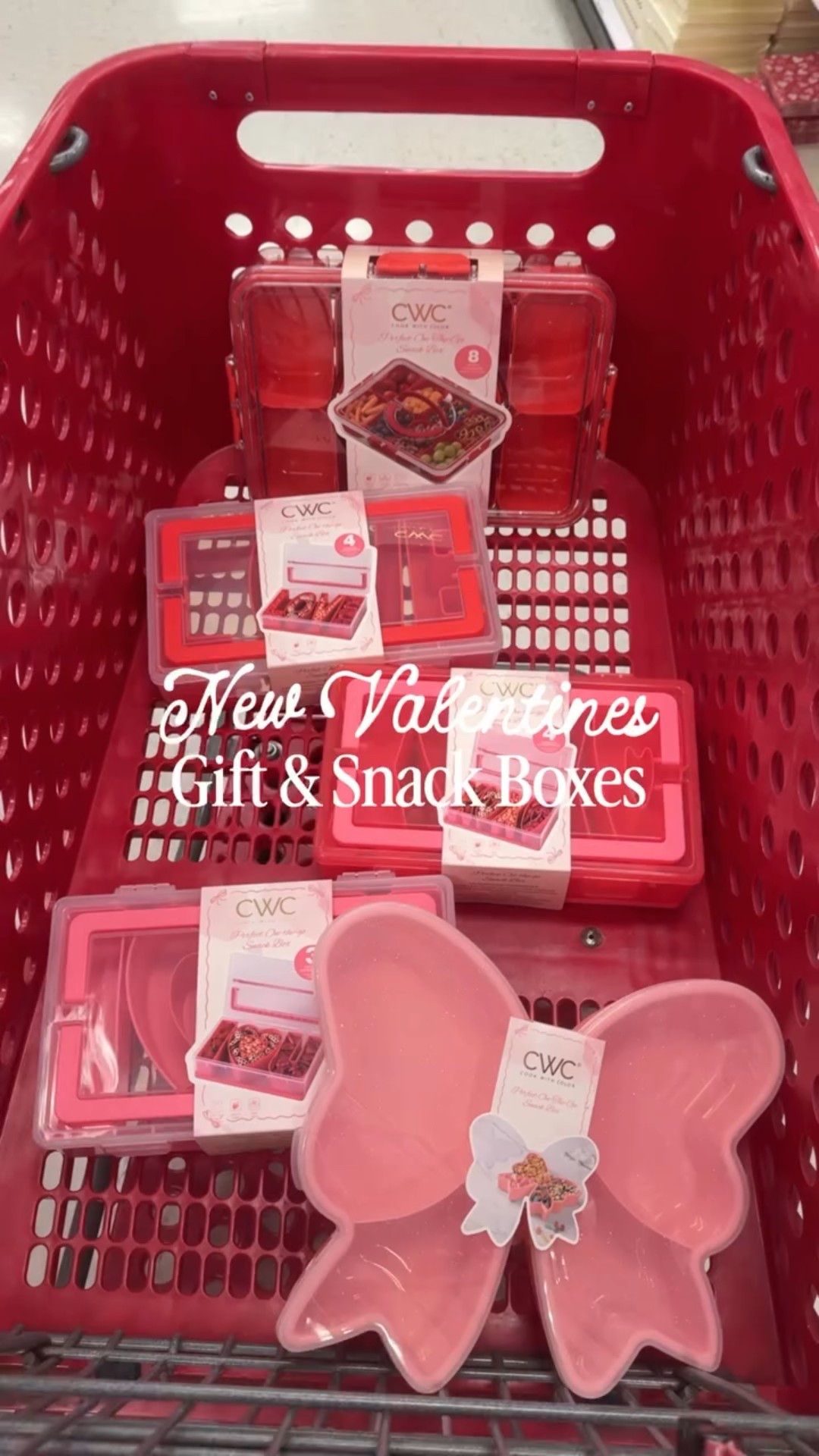 New at Target! Valentines gift and snack boxes! These are always a top seller! Follow + comment “NEW” for a link!