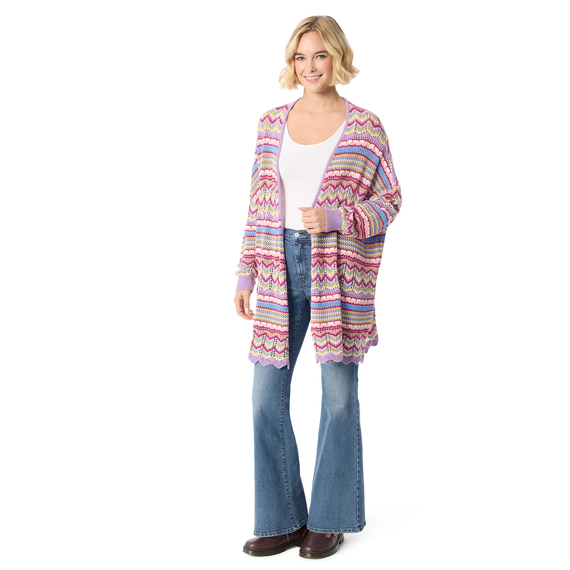 Jessica Simpson Women's and Women's Plus Kayla Kimono, Sizes XS-4X | Walmart (US)