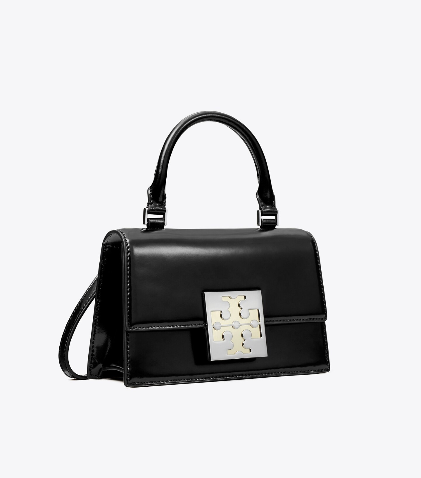 BON BON SPAZZOLATO MINI TOP-HANDLE BAG | Tory Burch (US)