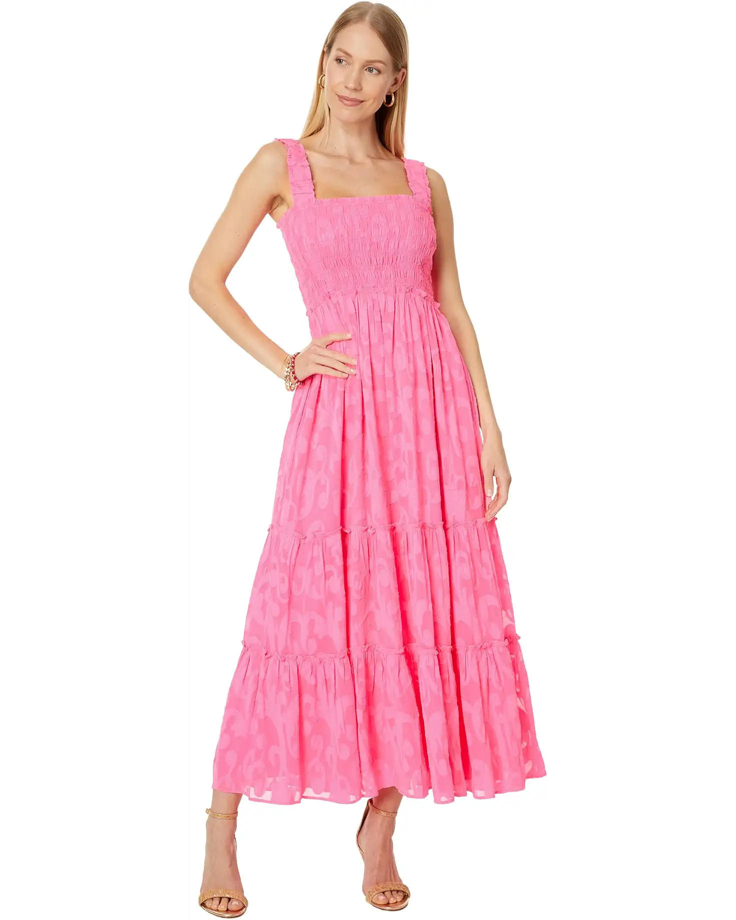 Hadly Smocked Maxi Dress | Zappos