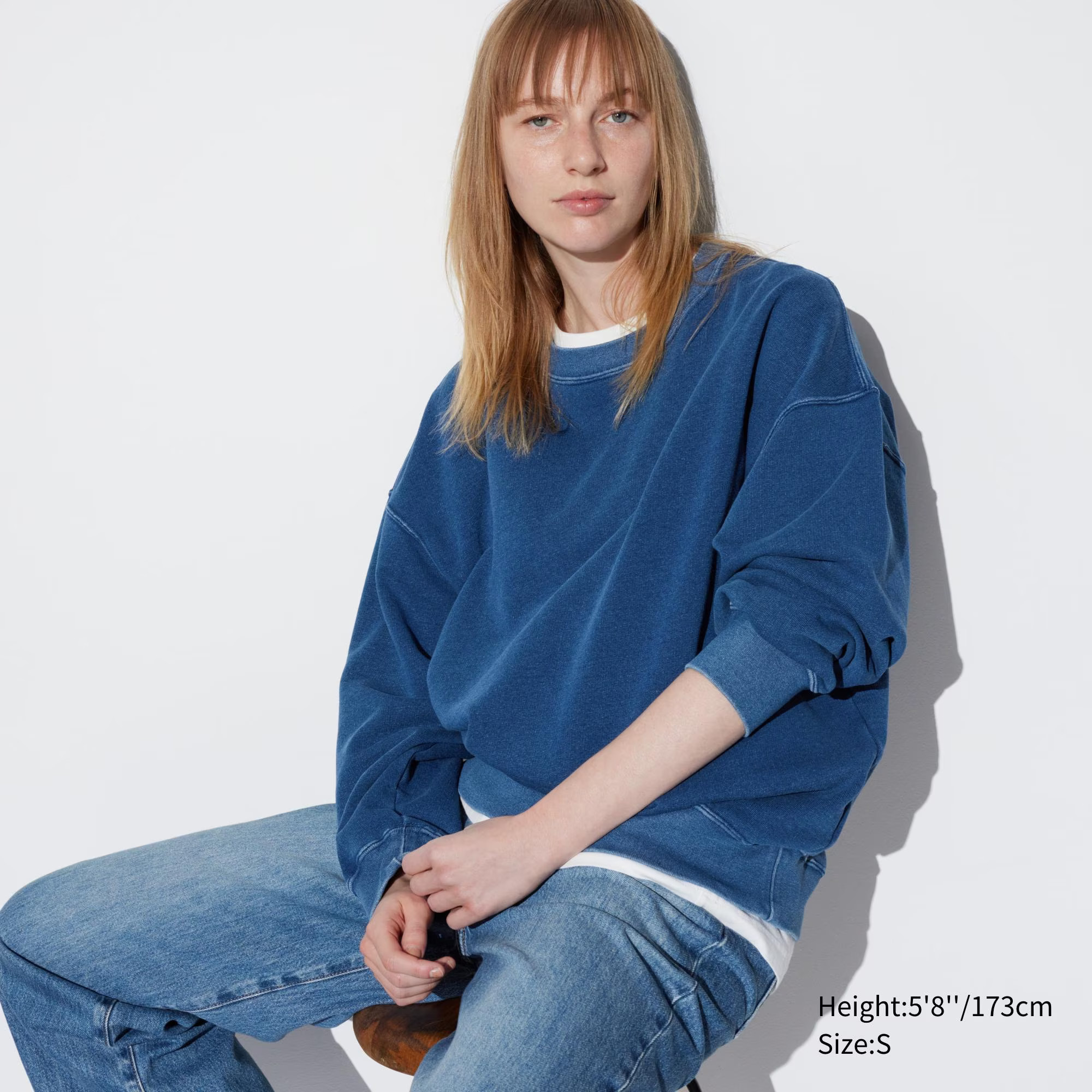 Crew Neck Sweatshirt | UNIQLO (UK)
