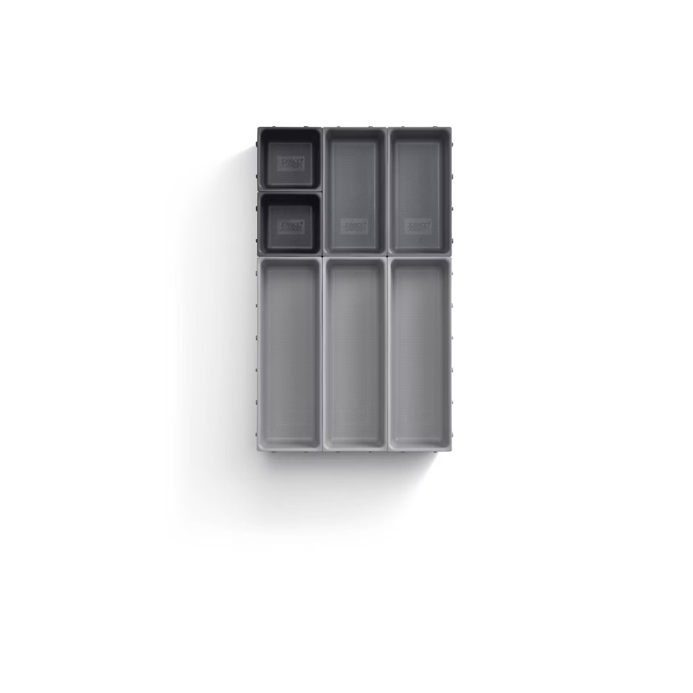 Joseph Joseph 7pc Blox Drawer Organizer Set - Gray | Target