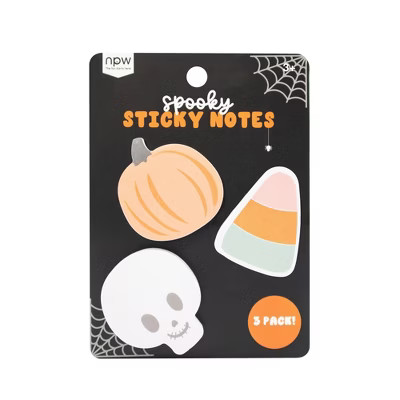 3pk Halloween Sticky Notes | Target