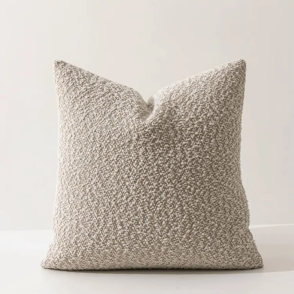 Soft Chenille Bouclé-style Throw Pillow Cover | Wayfair North America