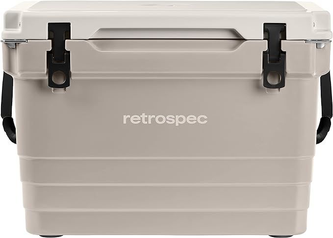 Retrospec Palisade Rotomolded 45 Qt Cooler - Fully Insulated Portable Ice Chest with Built in Bot... | Amazon (US)