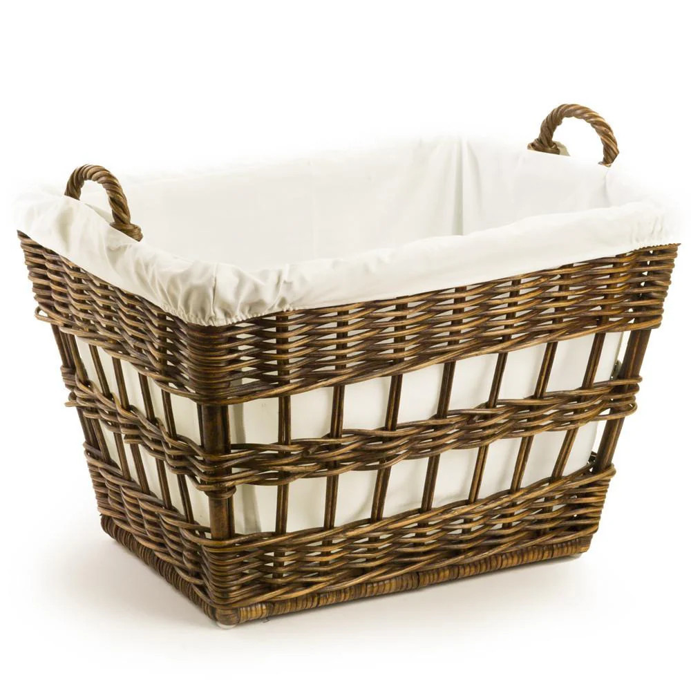 Fabric Liner for French Laundry Basket | The Basket Lady