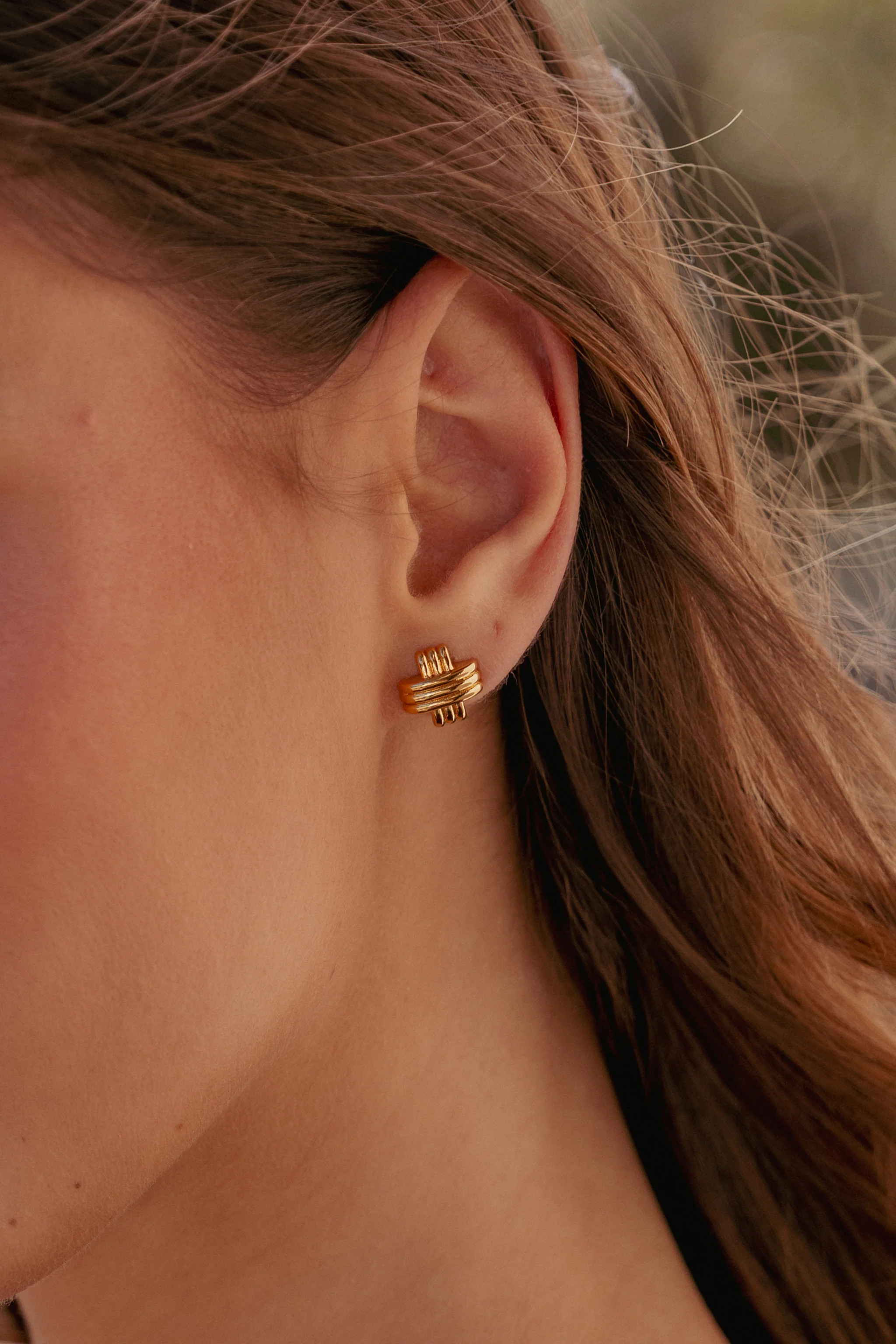 Lorna Earrings - Gold | Petal & Pup (US)