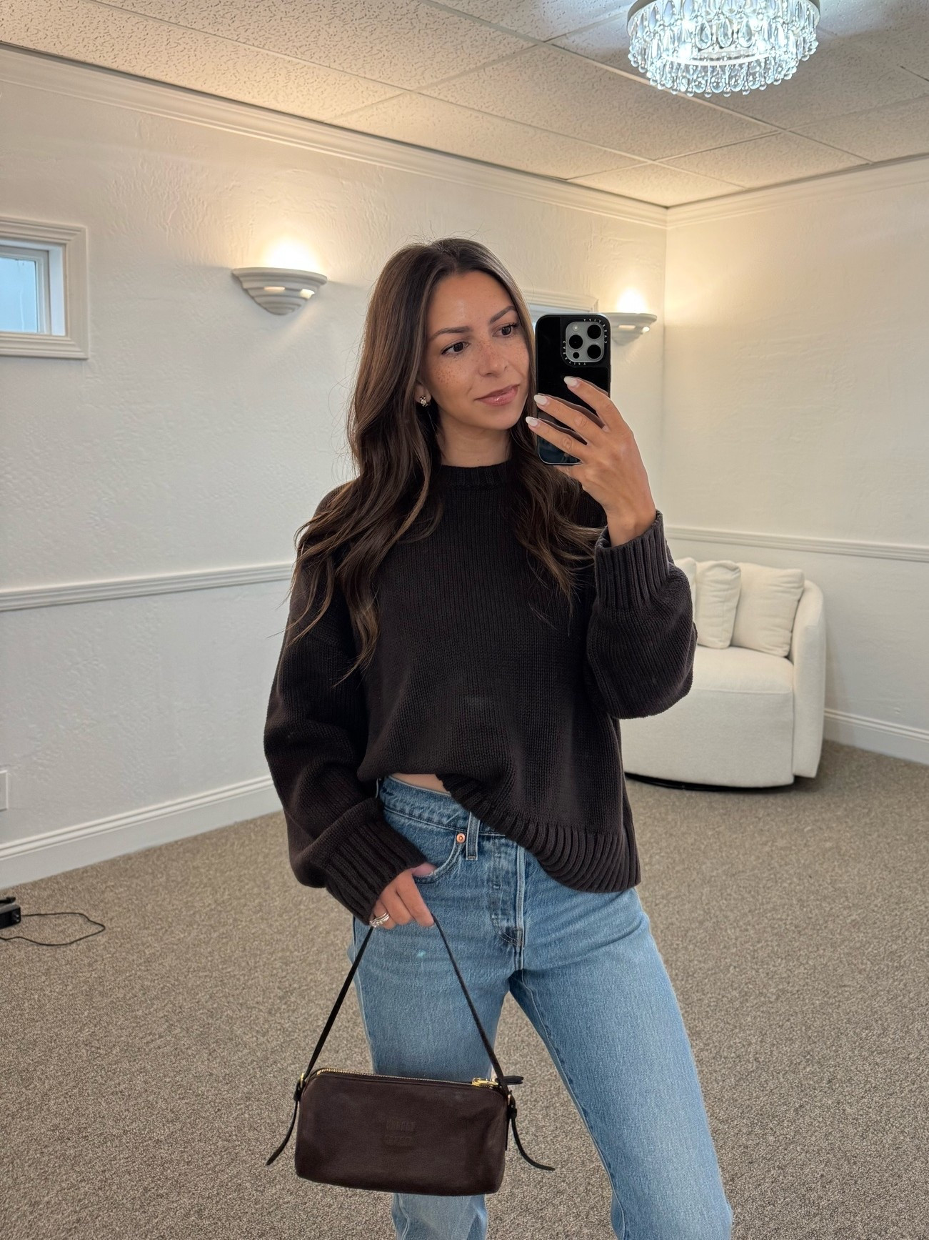 One of my favorite sweaters on sale! Once it gets closer to fall these always sell out! Sized up to a medium

#LTKootd #LTKSeasonal #LTKPetite